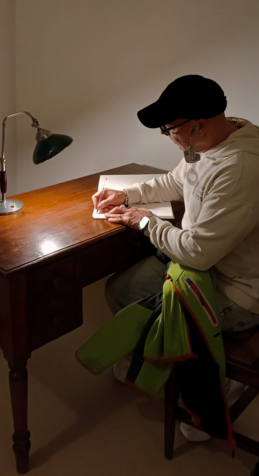 Antonello Fresu scrive nel diario dell'opera